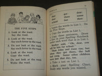 1941 THE CHICAGO SPELLER GRADES ONE AND TWO BOOK - J 3554