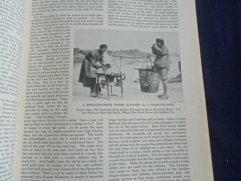 1921 AUGUST ASIA MAGAZINE -THE DEADLY KARAIT - GREAT PHOTOS & STORIES - SP 1222P