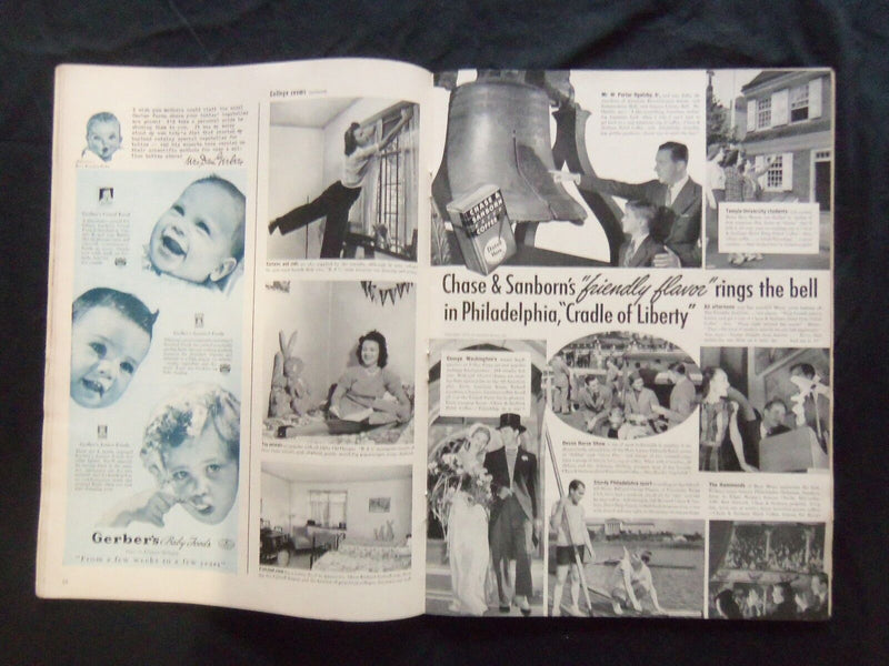 1940 SEPTEMBER 9 LIFE MAGAZINE - SINGER CAROL BRUCE - L 199