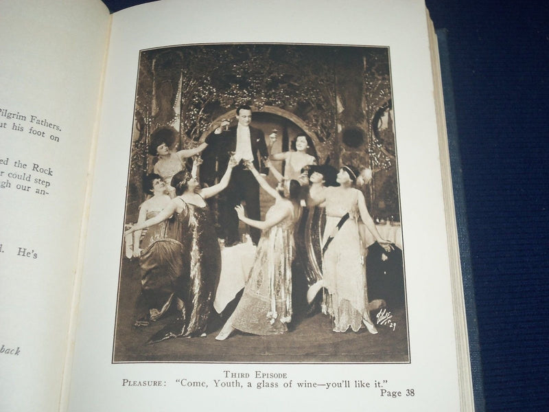 EXPERIENCE A MORALITY PLAY OF TODAY BOOK BY GEORGE V. HOBART - ACTING - KD 2331