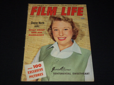 1955 DECEMBER FILM LIFE MAGAZINE - JUNE ALLYSON COVER - E 14598