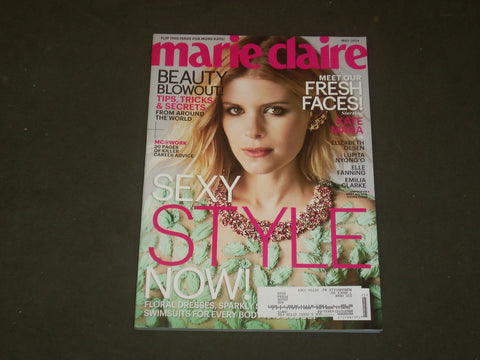 2014 MAY MARIE CLAIRE MAGAZINE - KATE MARA DUAL COVERS - B 3367