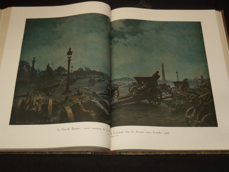 1919 L'ILLUSTRATION FRENCH MAGAZINE BOUND VOLUME SET OF 2 - LA GUERRE