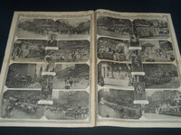 1908 OCTOBER 18 PHILADELPHIA LEDGER PICTURE SECTION - FOUNDERS WEEK - NT 7387