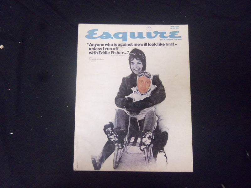 1967 JUNE ESQUIRE MAGAZINE - JACQUELINE KENNEDY - ST 2568