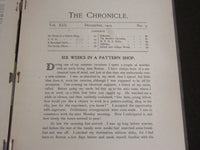 1903 DEC THE CHRONICLE MAGAZINE - HARTFORD PUBLIC HIGH SCHOOL - J 2338