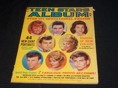 #5 TEEN STARS ALBUM MAGAZINE - 44 GIANT PORTRAITS FRONT COVER - E 3891