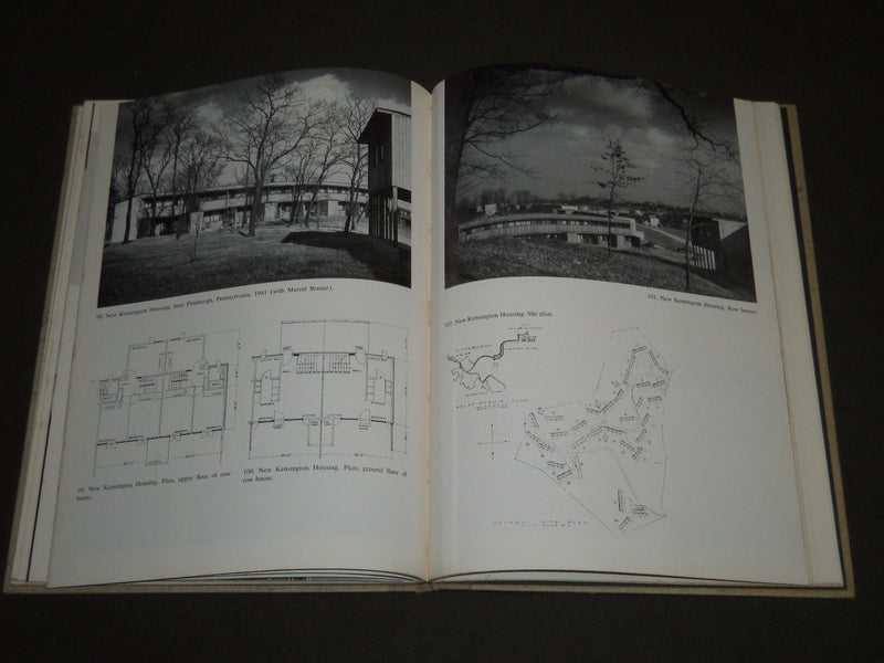 1960 WALTER GROPIUS BY JAMES MARSTON FITCH BOOK - KD 3841