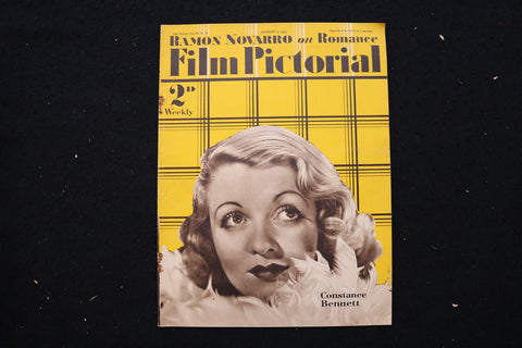 1933 AUGUST 30 FILM PICTORIAL MAGAZINE - CONSTANCE BENNETT COVER - E 25176