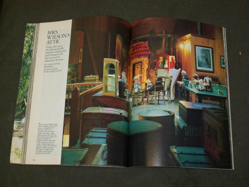 1986 AUGUST HOUSE & GARDEN MAGAZINE - NICE COVER, PHOTOS & ADS - B 5066