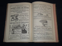 1869 WORCESTER DIRECTORY BY HENRY J. HOWLAND - MAP - KD 81U