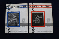 1941 SCIENCE NEWS LETTER - LOT OF 27 - O 3422