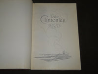 1925 THE CLINTONIAN CLINTON HIGH SCHOOL YEARBOOK - IOWA - PHOTOS - YB 1446