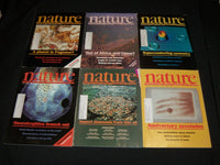 1989-1995 NATURE MAGAZINE LOT OF 30 ISSUES - NICE COVERS & PHOTOS - O 2804