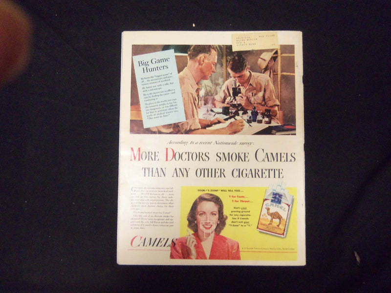 1947 JANUARY 21 LOOK MAGAZINE - OSA MASSEN - GREAT PHOTOS & ADS - ST 2799