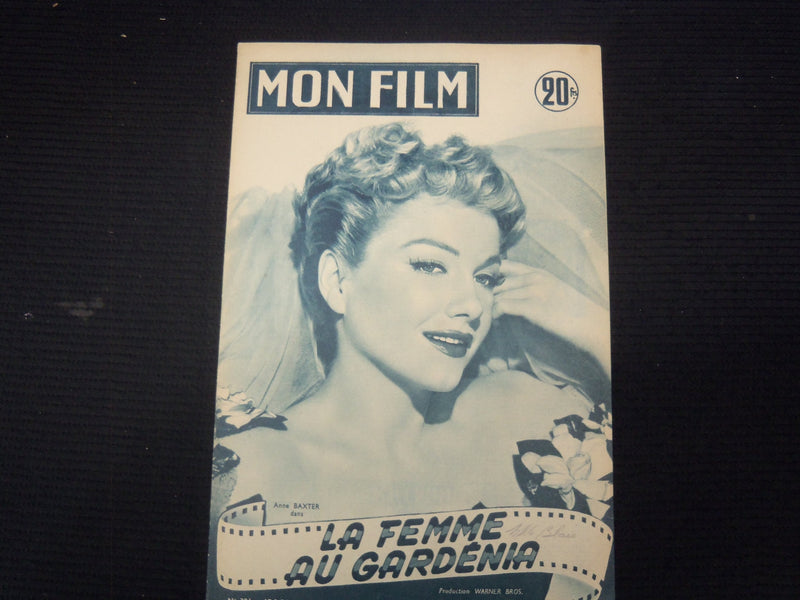 1954 FEBRUARY 17 MON FILM FRENCH MAGAZINE - ANNE BAXTER - E 26146