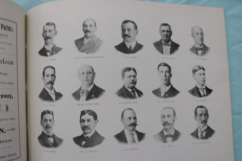 1901 ELKS GRAND CARNIVAL REUNION PHOTO ALBUM - SOFTCOVER BOOK - K 2483