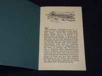 1940'S WOODSTOCK IN THE GREEN MOUNTAINS OF VERMONT BOOK - J 7961