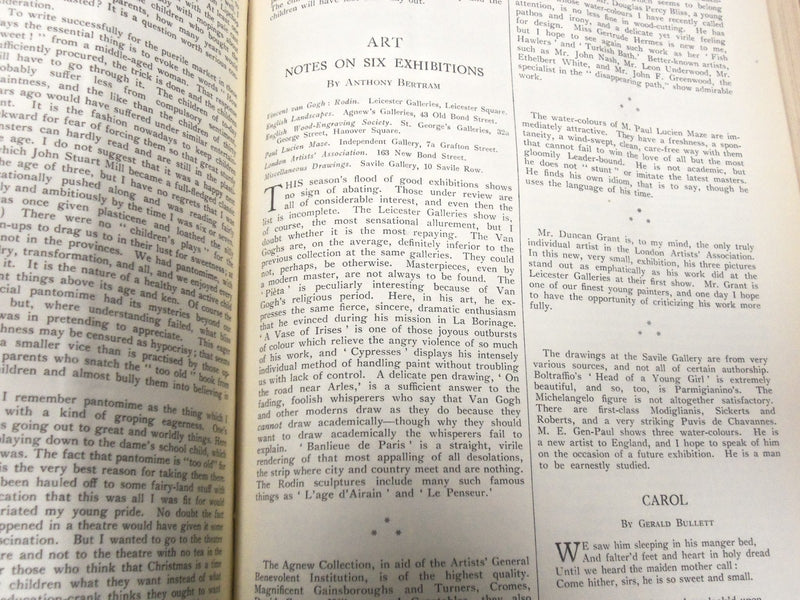 1926 SATURDAY REVIEW 2 BOUND VOLUMES - COMPLETE YR- PUBLISHED IN LONDON - R 1132