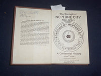 1981 BOROUGH OF NEPTUNE CITY (NJ) HARDCOVER BOOK BY RICHARD COTTRELL - KD 8161