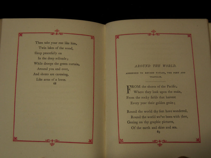 1869 NO SECTS IN HEAVEN AND OTHER POEMS BOOK BY E. H. J. CLEAVELAND - K 2098
