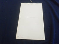 1962 GIOTTO - OLIVETTI UNDERWOOD CALENDAR - GREAT PAINTINGS - ST 2648O