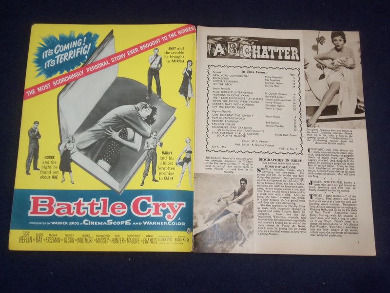 1955 JULY FILM REVIEW MAGAZINE - ANN MILLER - DOROTHY MALONE - J 9680
