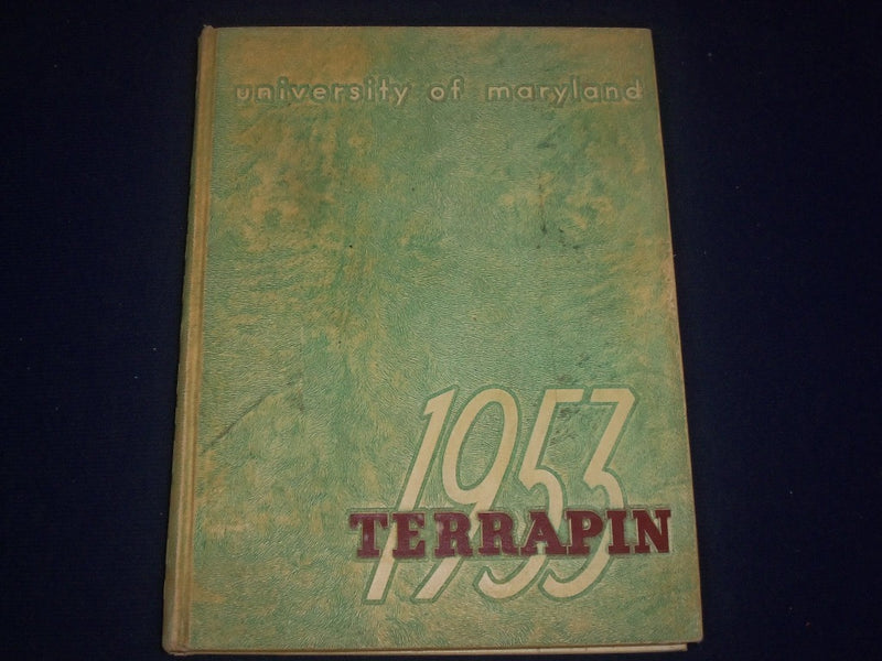 1953 TERRAPIN MARYLAND UNIVERSITY YEARBOOK - DICK MODZELEWSKI - PHOTOS - YB 6