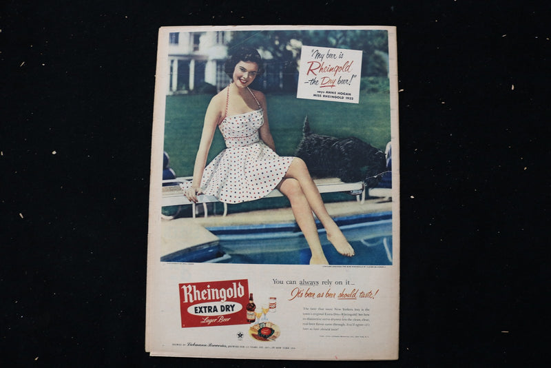 1952 JUNE 22 SUNDAY MIRROR MAGAZINE - MARILYN MONROE ARTICLE AND PHOTO - E 26312