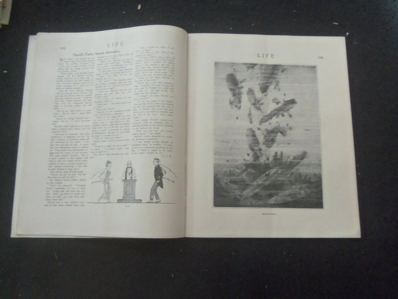 1914 DECEMBER 31 LIFE MAGAZINE - THE STAR OF THE EVENING - L 760N