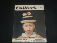 1950 APRIL 15 COLLIER'S MAGAZINE - KIRK DOUGLAS AD ON BACK COVER - SP 7866