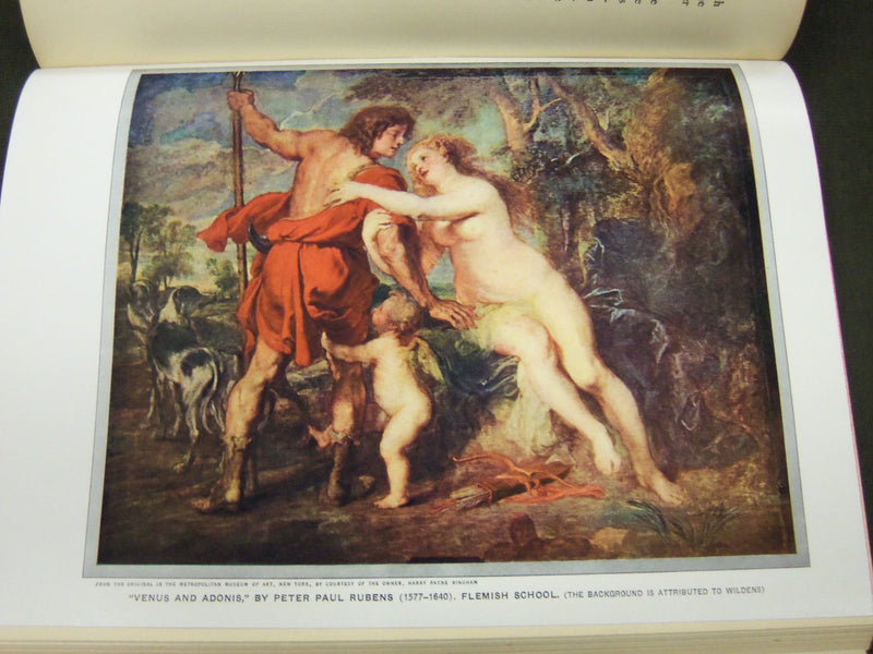 1935 PAINTING ILLUSTRATED ART BOOK - NICE COLOR PLATES - KD 59
