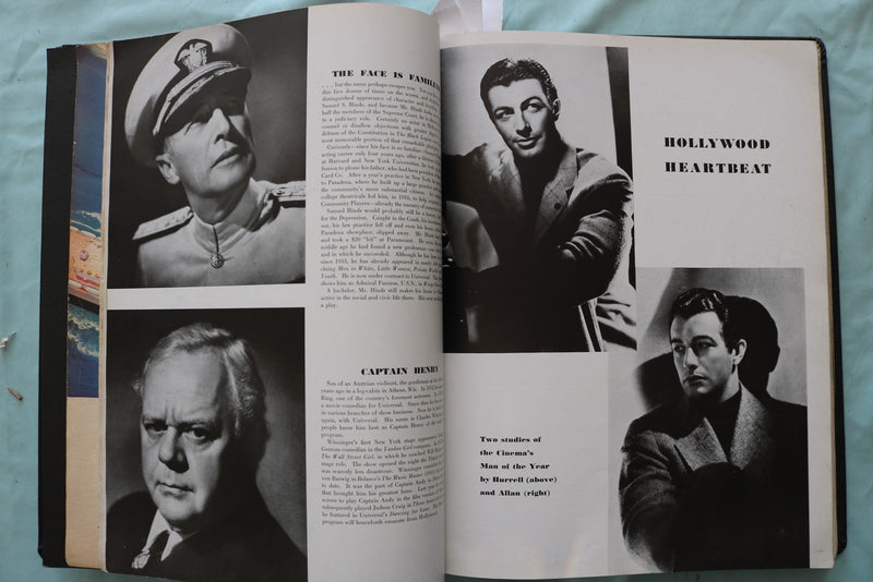 1937 JUNE, JULY, SEPTEMBER CINEMA ARTS MAGAZINE - BOUND VOLUME - E 26485