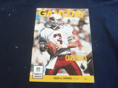 1991 SEP 8 GAMEDAY MAGAZINE- PHILADELPHIA EAGLES VS PHOENIX CARDINALS - F 250P
