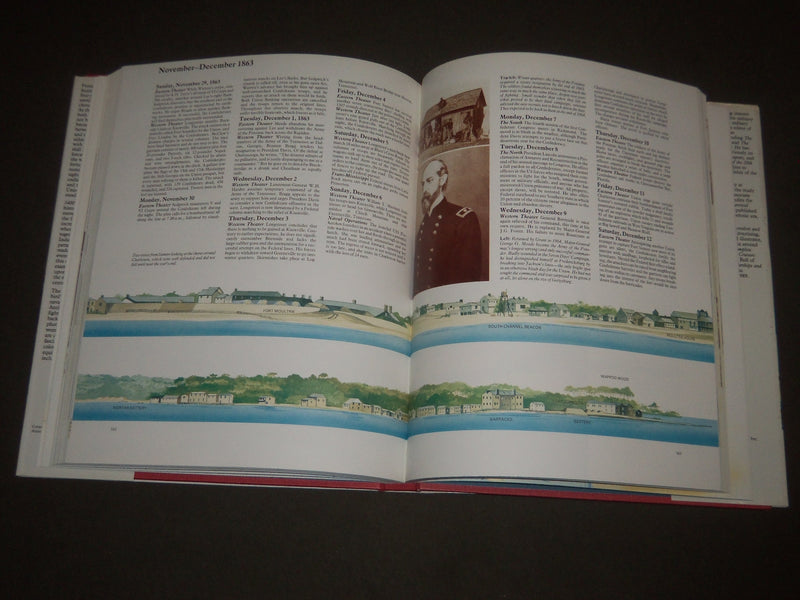1990 1400 DAYS THE CIVIL WAR DAY BY DAY BY CHRIS BISHOP HARDCOVER BOOK - I 1267