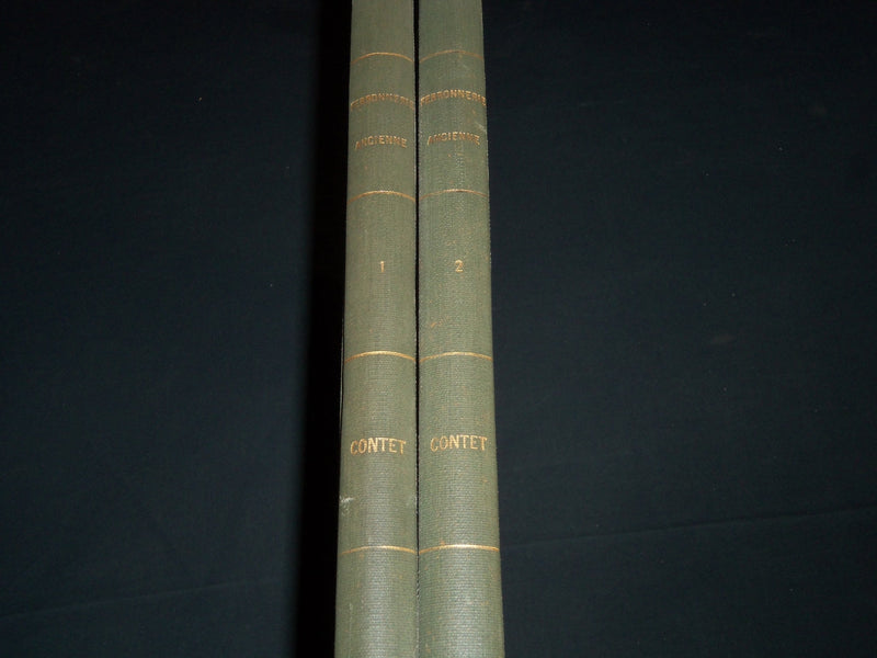 1920-1921 DOCUMENTS DE FERRONNERIE ANCIENNE BY F. CONET VOLUME 1 & 2 - Z 170