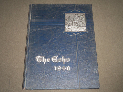 1940 THE ECHO BOUND BROOK HIGH SCHOOL YEARBOOK - NEW JERSEY - PHOTOS - YB 1247