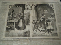 1870 JULY 7 THE INDEPENDENT NEWSPAPER - CHARLES DICKENS THE CHILDREN - NT 7624
