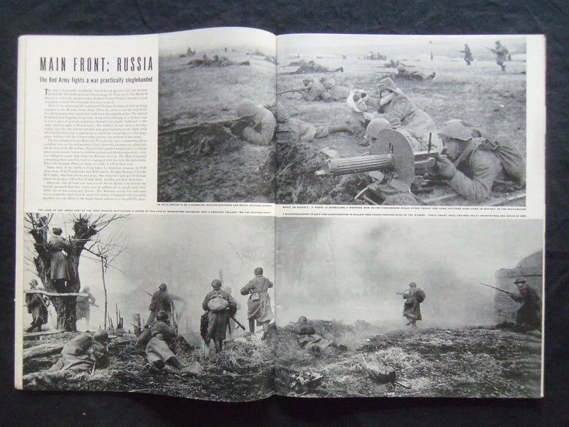 1942 JULY 27 LIFE MAGAZINE - ATLANTIC CONVOY - L 297