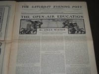 1902 OCTOBER 25 THE SATURDAY EVENING POST MAGAZINE - ILLUSTRATED COVER- SP 1063