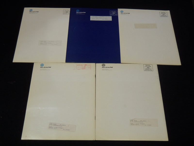1982-1983 NEW JERSEY BELL MAGAZINES LOT OF 5 ISSUES - K 2147