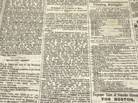 1865 SEPTEMBER 27 THE EVENING POST NEWSPAPER - WIRZ - PRIZE FIGHT - NP 4957
