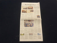 2021 FEB 11 NEW YORK TIMES - DEMOCRATS TRACE TRUMP MOB'S PATH IN CHILLING DETAIL