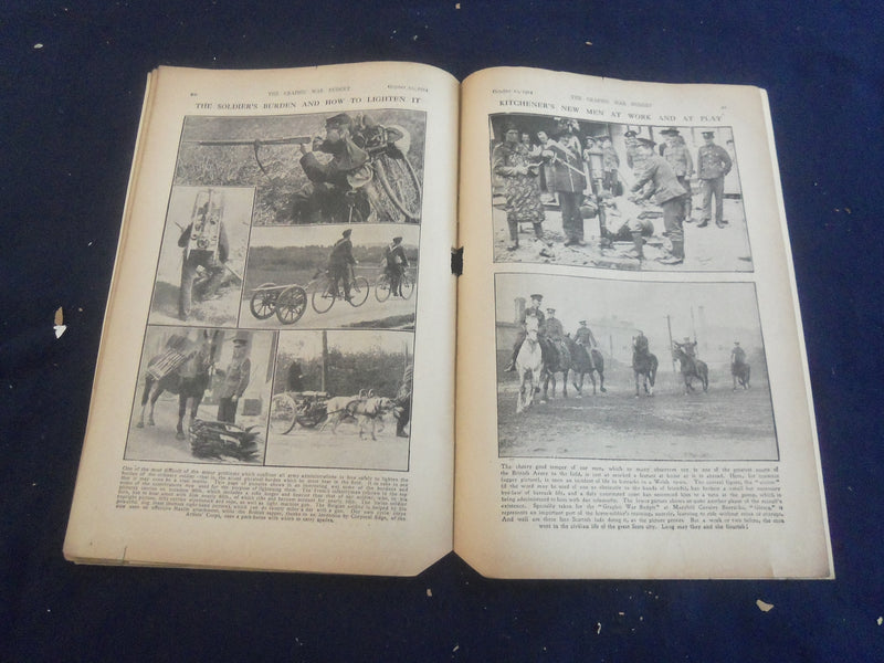1914 OCT 10 THE GRAPHIC WAR BUDGET MAGAZINE-QUEEN OF EMPIRE'S WOMANHOOD -B 4164I