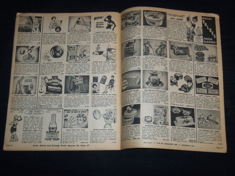 1960'S BANCROFT'S SPRING HARVEST CATALOG - CHICAGO, ILLINOIS - J 9187