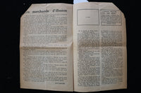 1945 MARCH 8 GAITE - LE THEATRE DE LA REVUE PROGRAMME - FRENCH - K 2802