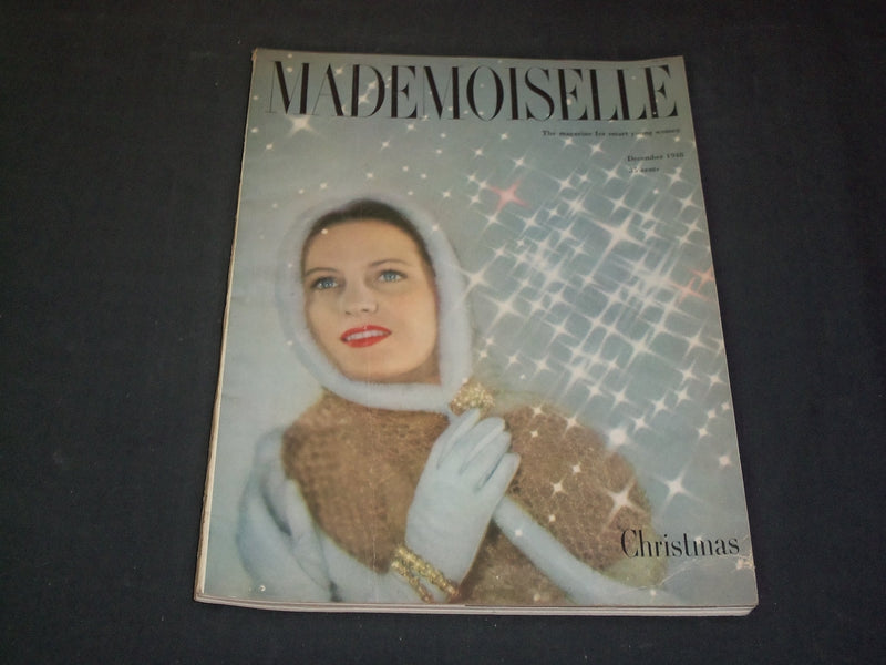 1948 DECEMBER MADEMOISELLE MAGAZINE - CHRISTMAS ISSUE - SP 6747