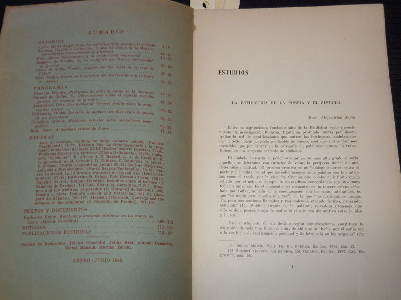 1966-1967 CUADERNOS DEL SUR SPANISH MAGAZINES LOT OF 2 - O 1864B