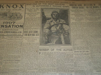 1906 NOVEMBER 25 THE BOSTON HERALD - YALE BEATS HARVARD 6-0 PEARY - BH 126