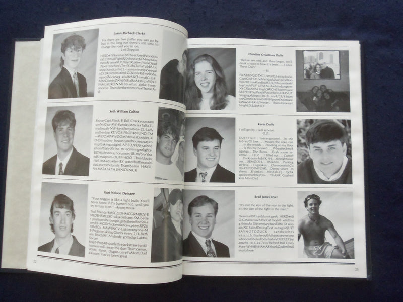 1995 LAKES MOUNTAIN LAKES HIGH SCHOOL YEARBOOK - MOUNTAIN LAKES, NJ - YB 1927H